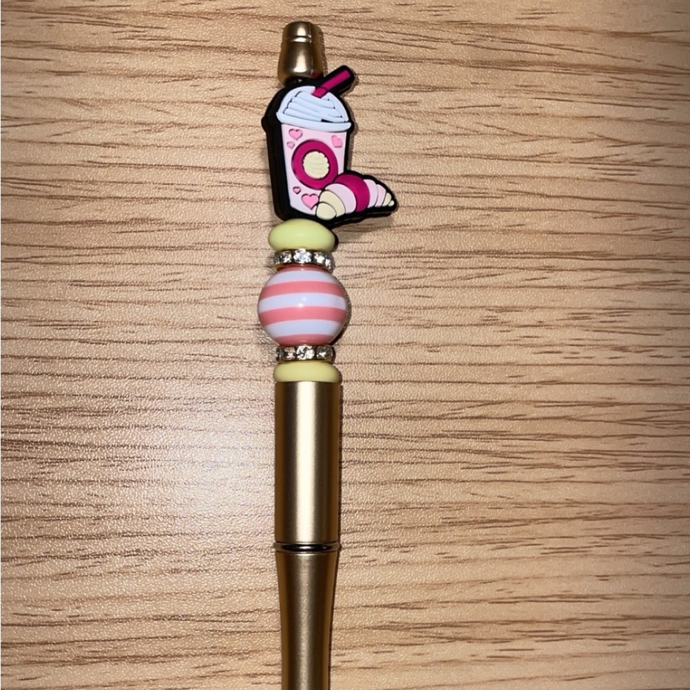 CAFE CON PAN CUSTOMIZED FOCAL BEAD PEN